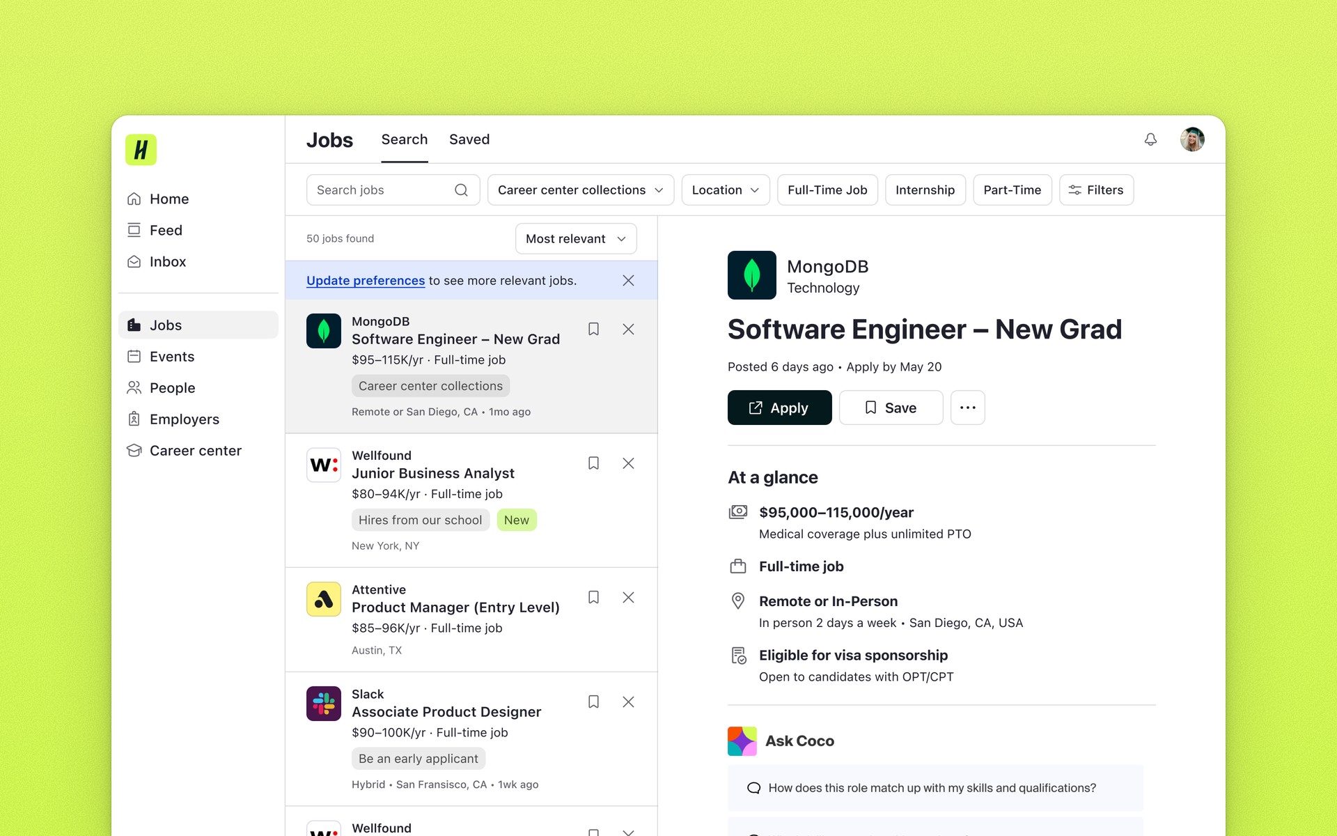 5x faster job search