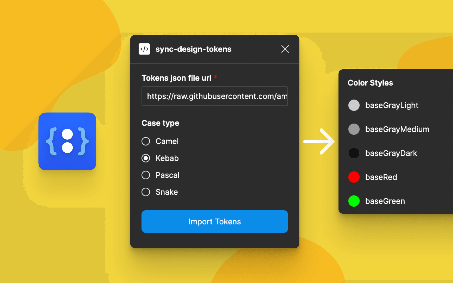 Figma Design Tokens plugin
